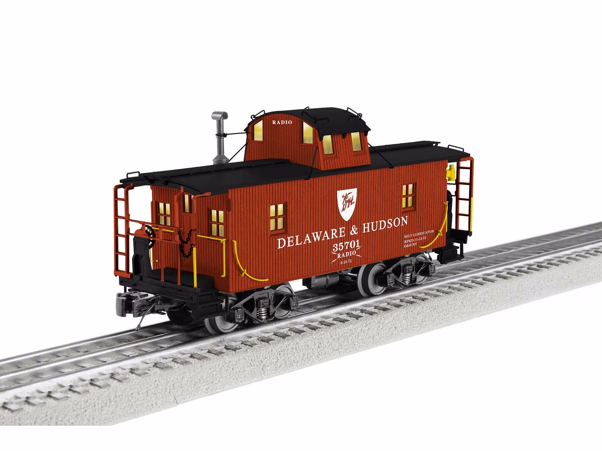 Lionel 2426430 O Delaware & Hudson N6B Woodside Caboose #35701
