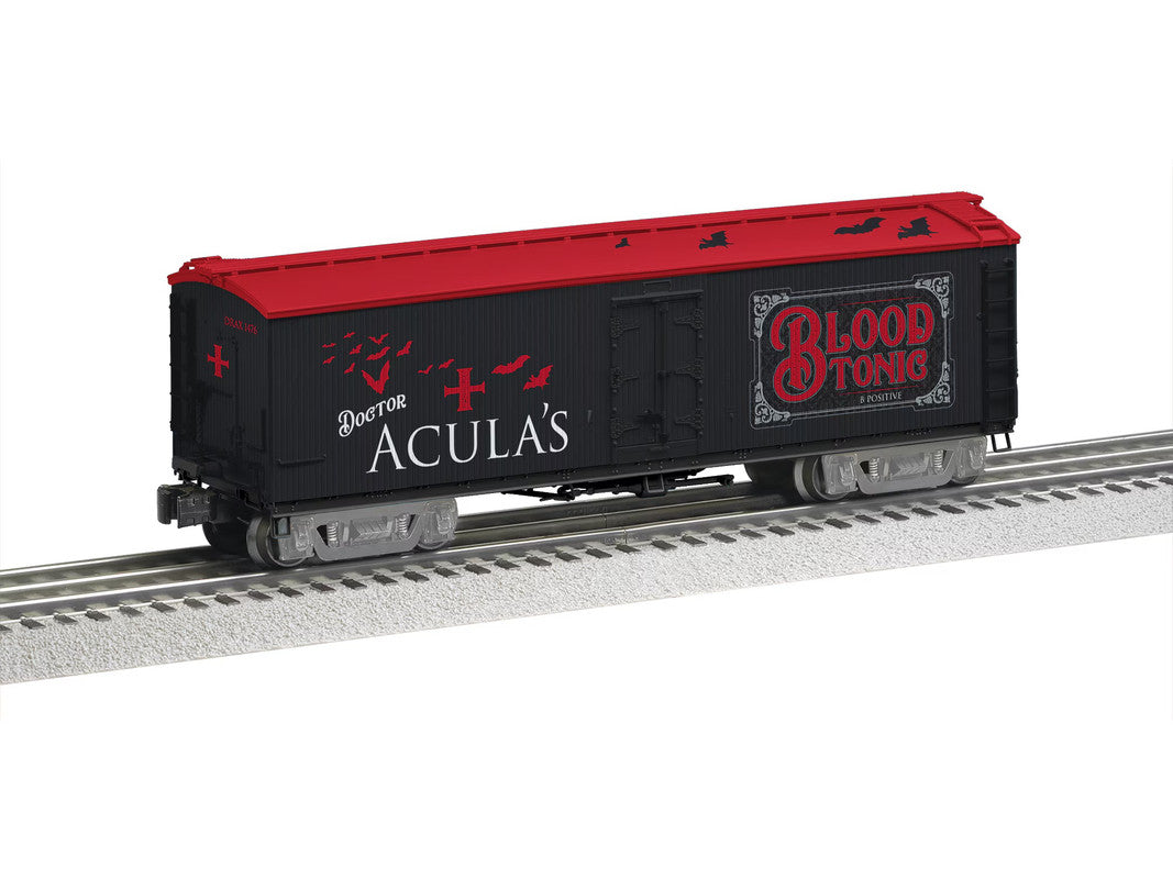 Lionel 2426500 O Dr. Accula's Blood Tonic Milk Car #1476