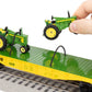 Lionel 2423070 John Deere O Gauge LionChief BT 5.0 Steam Freight Starter Set