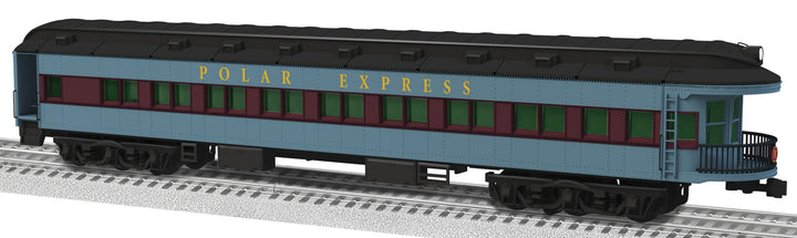 Lionel 2427310 O The Polar Express Observation Car with Round End