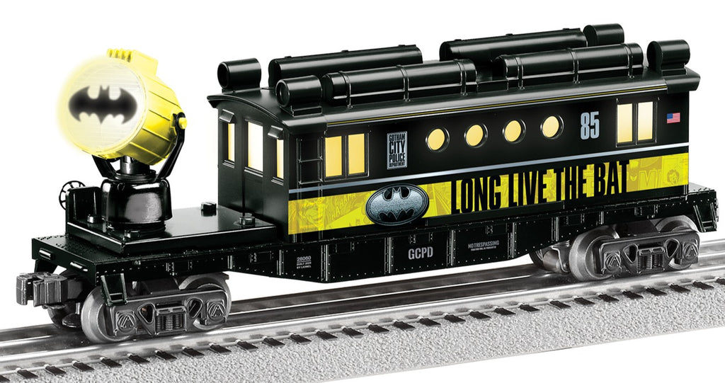 Lionel 2428060 O Batman 85th Anniversary Bat Signal Caboose Car