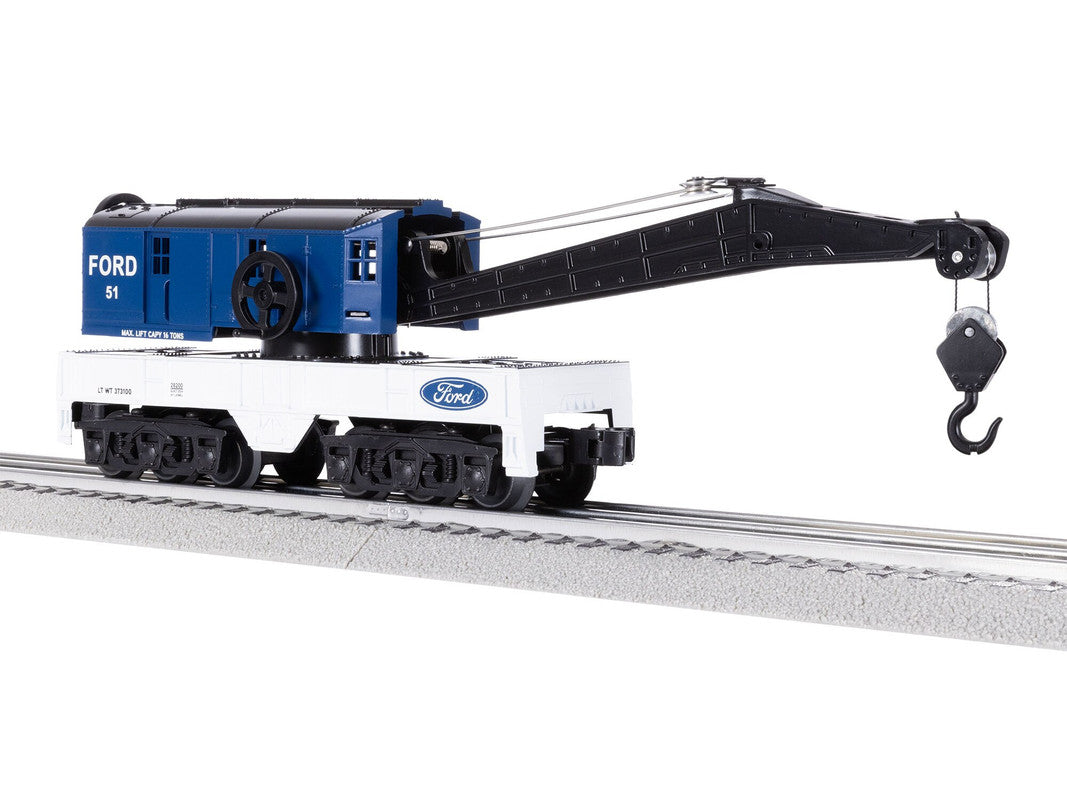 Lionel 2428200 O Ford Crane Car