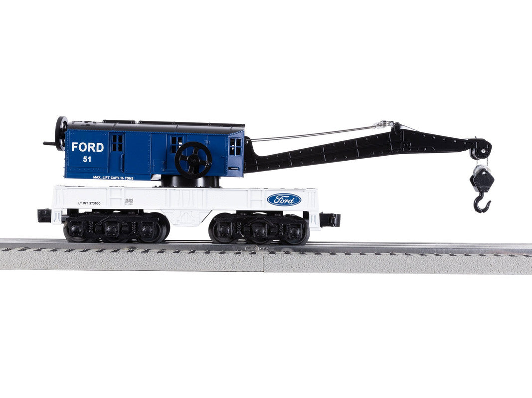 Lionel 2428200 O Ford Crane Car