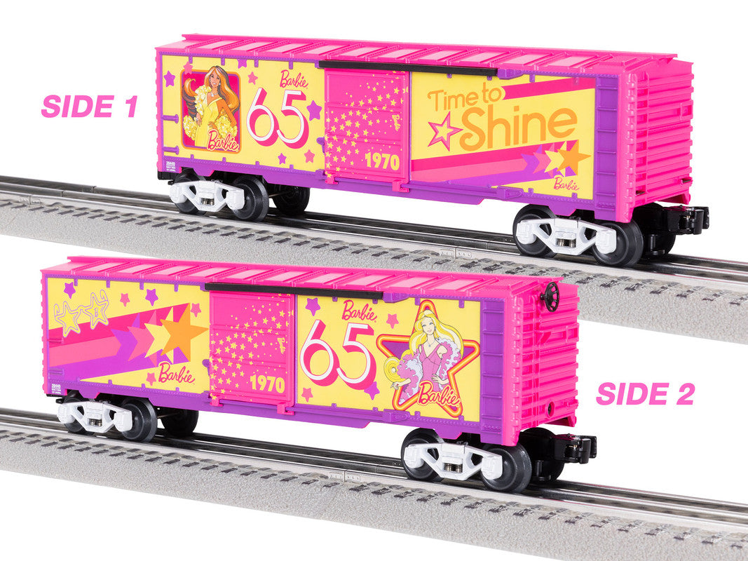Lionel 2428440 O Barbie 65th Anniversary 1970s Boxcar