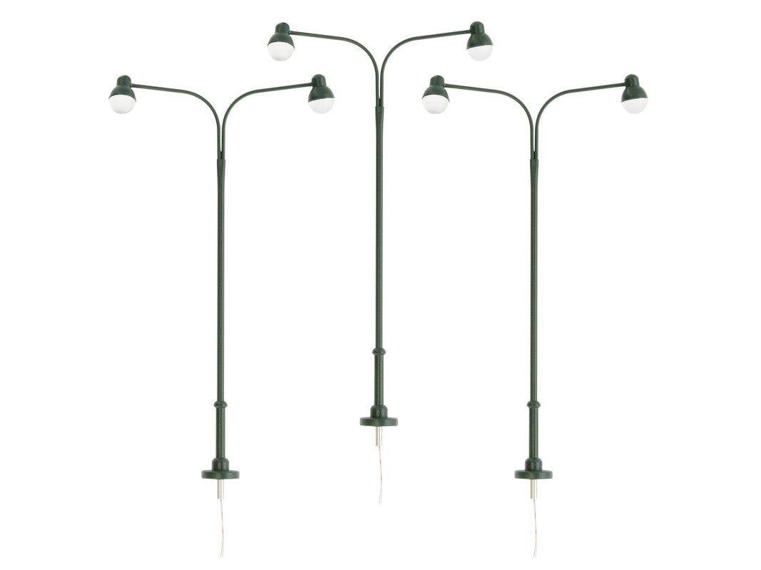 Lionel 2429220 O Double Arm Globe Light (Pack of 3)