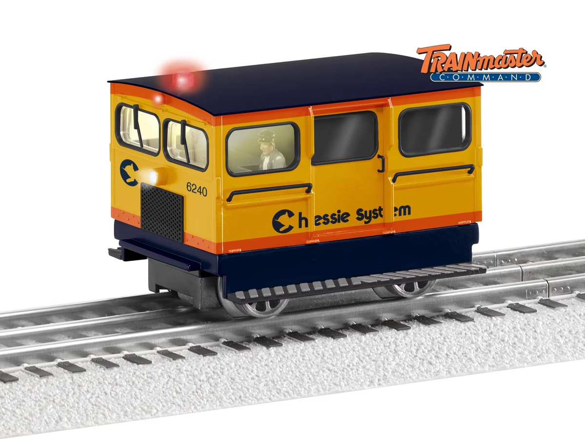Lionel 2435140 O Chessie System TrainMaster Command Controlled Speeder