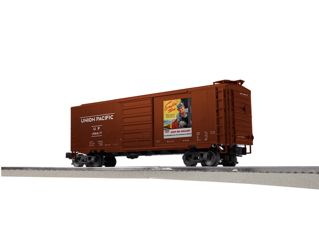 Lionel 2442050 O Union Pacific WWII Boxcar Art PS1 #5 (Set of 3)
