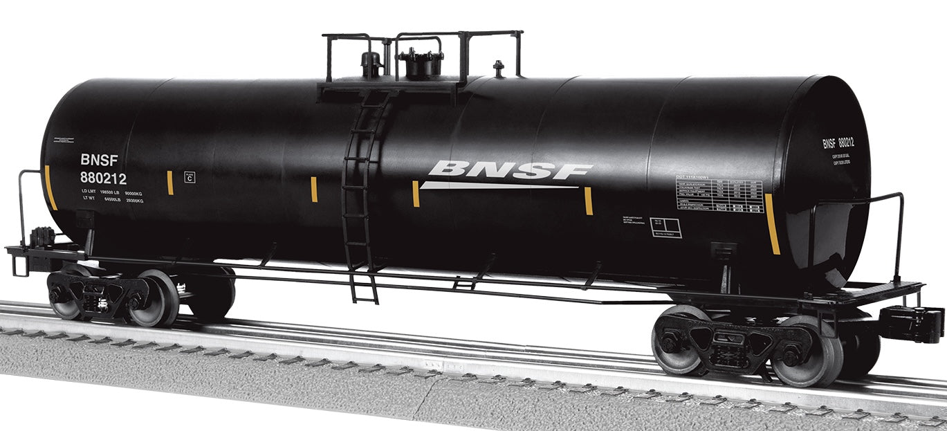 Lionel 2442359 O Burlington Northern and Santa Fe 50' Tank Car #880302