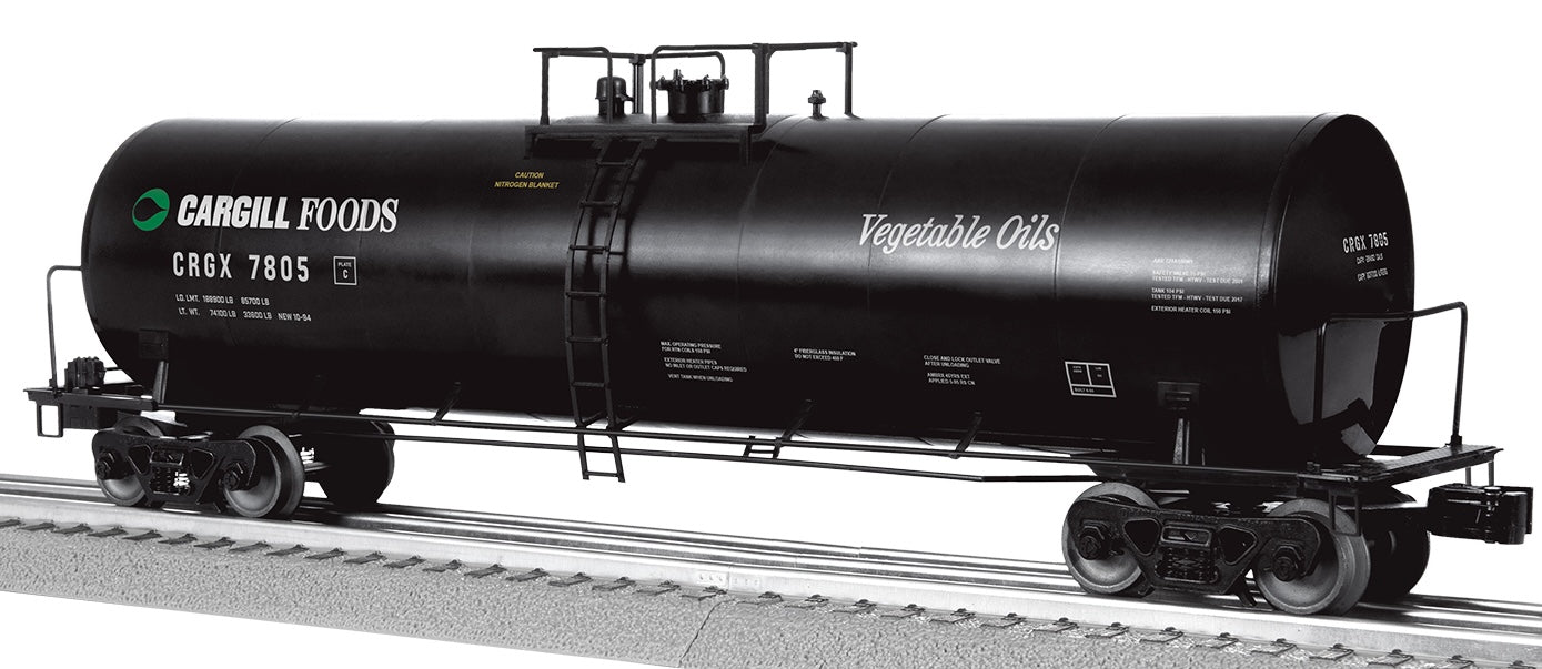 Lionel 2442369 O Cargill 50' Tank Car #7852