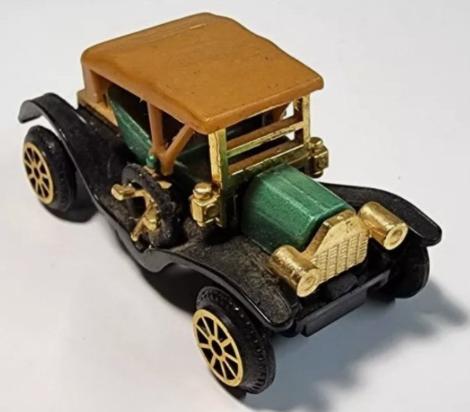 High Speed 304 1:87 Diecast Green & Gold Ford Model T Vehicle