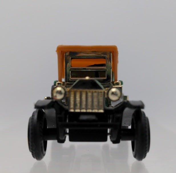 High Speed 304 1:87 Diecast Green & Gold Ford Model T Vehicle
