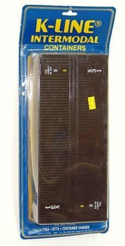 K-Line K-783007 O Scale Tex / Texu 40'' Intermodal Containers (Pack of 2)