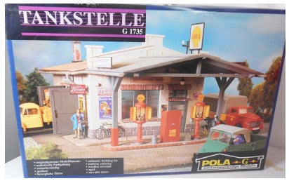 Pola G1735 G Scale Shell Gas Station Building Kit