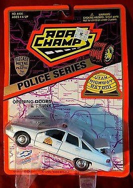 Road Champs 6430-33 1:43 Die Cast Police Series Utah Highway Patrol Vehicle