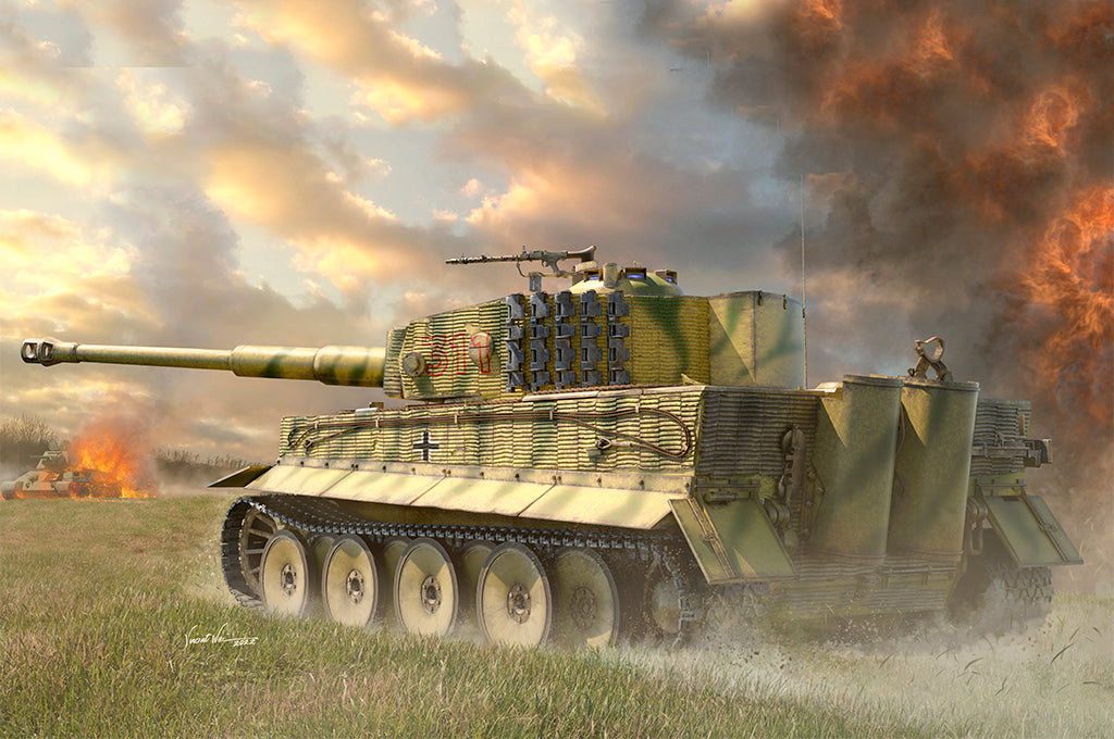 Trumpeter 00944 1:16 Pz.Kpfw.VI Ausf.E Sd.Kfz.181 Tiger I Armor Model Kit