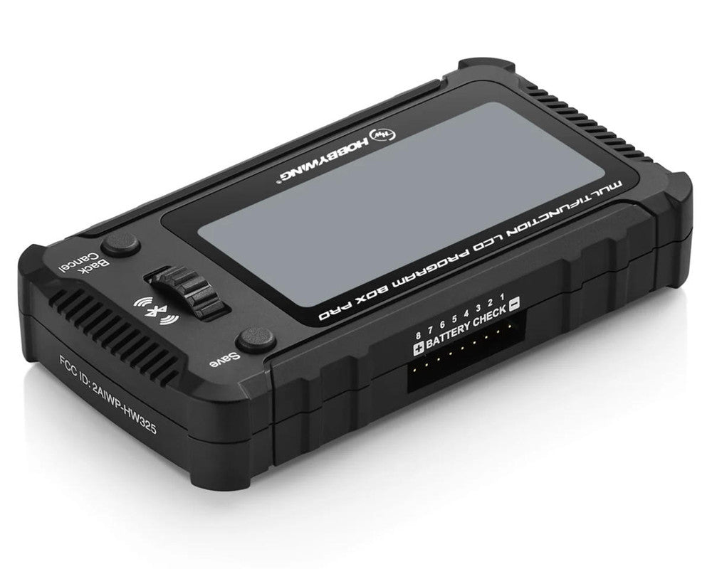 HobbyWing 30502002 G3 Multifunction LCD Bluetooth Program Box PRO