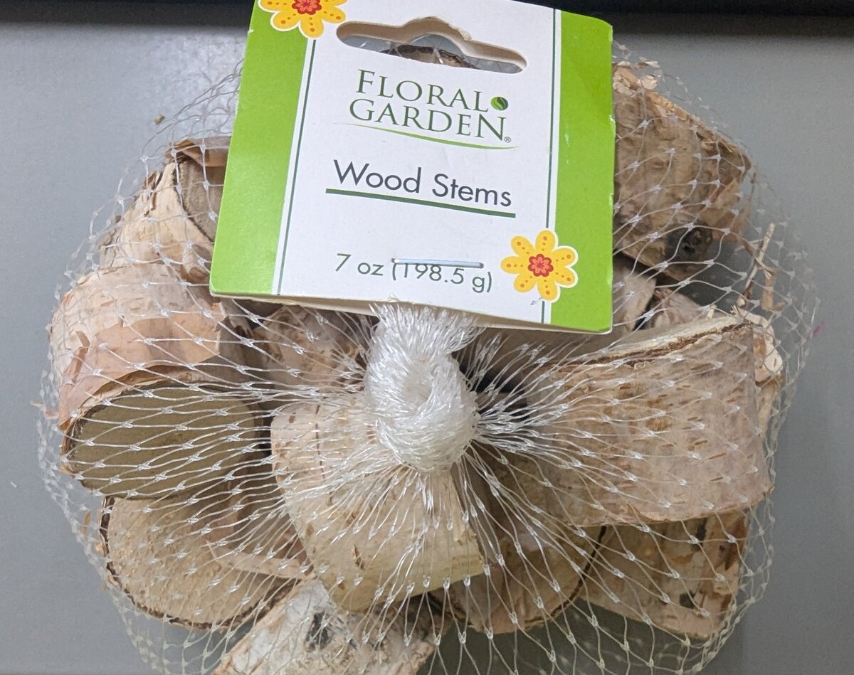 Floral Garden 280261 Wood Stems (7 oz bag)