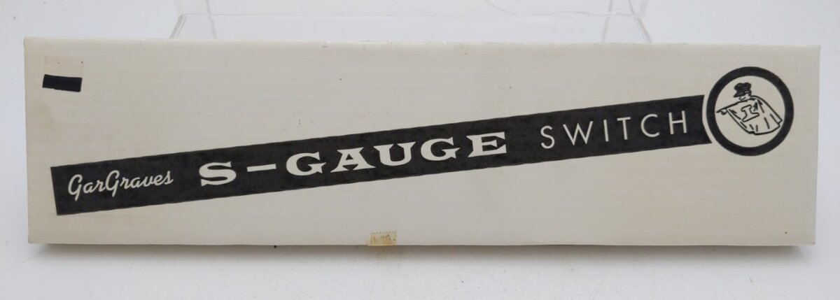 Gargraves S-Gauge Right Hand Switch Track
