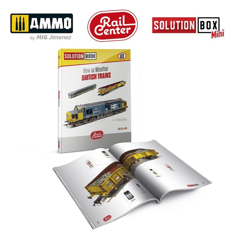 Mig Jimenez R-1202 Solution Box Mini 03 British Trains All Weathering Products