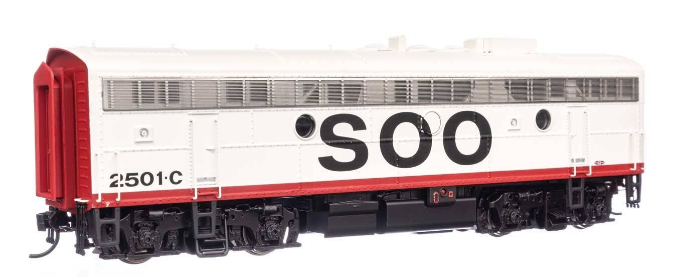 Walthers 920-42555 HO SOO EMD FP7 & F7B Diesel Loco w/ Sound&DCC #2501A & 2501C