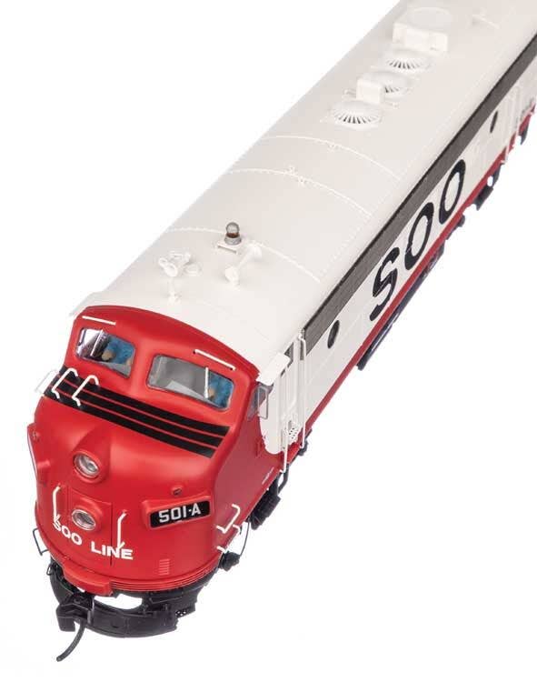 Walthers 920-42554 HO SOO EMD FP7 & F7B Diesel Loco w/ Sound & DCC #501A & 501C