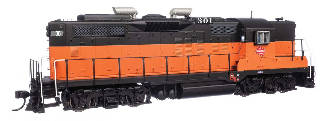 Walthers 920-42808 HO Milwaukee Road EMD GP9 Diesel Locomotive Sound & DCC #301