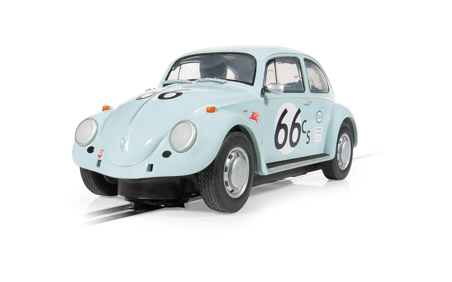 Scalextric C4498 1:32 Blue 66 Volkswagen Beetle Slot Car