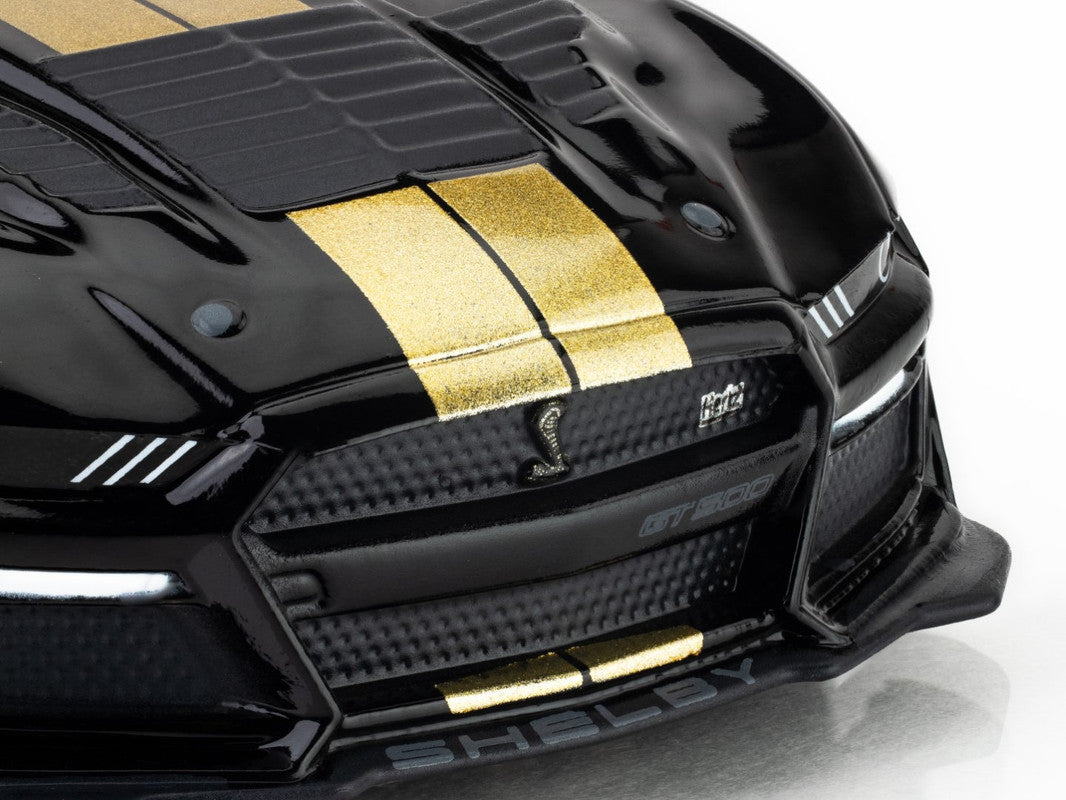 AFX 22082 HO Mega G + Black/Gold 2022 Shelby Mustang GT500H Slot Car