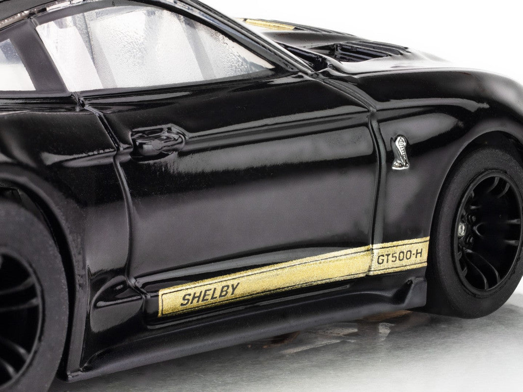 AFX 22082 HO Mega G + Black/Gold 2022 Shelby Mustang GT500H Slot Car