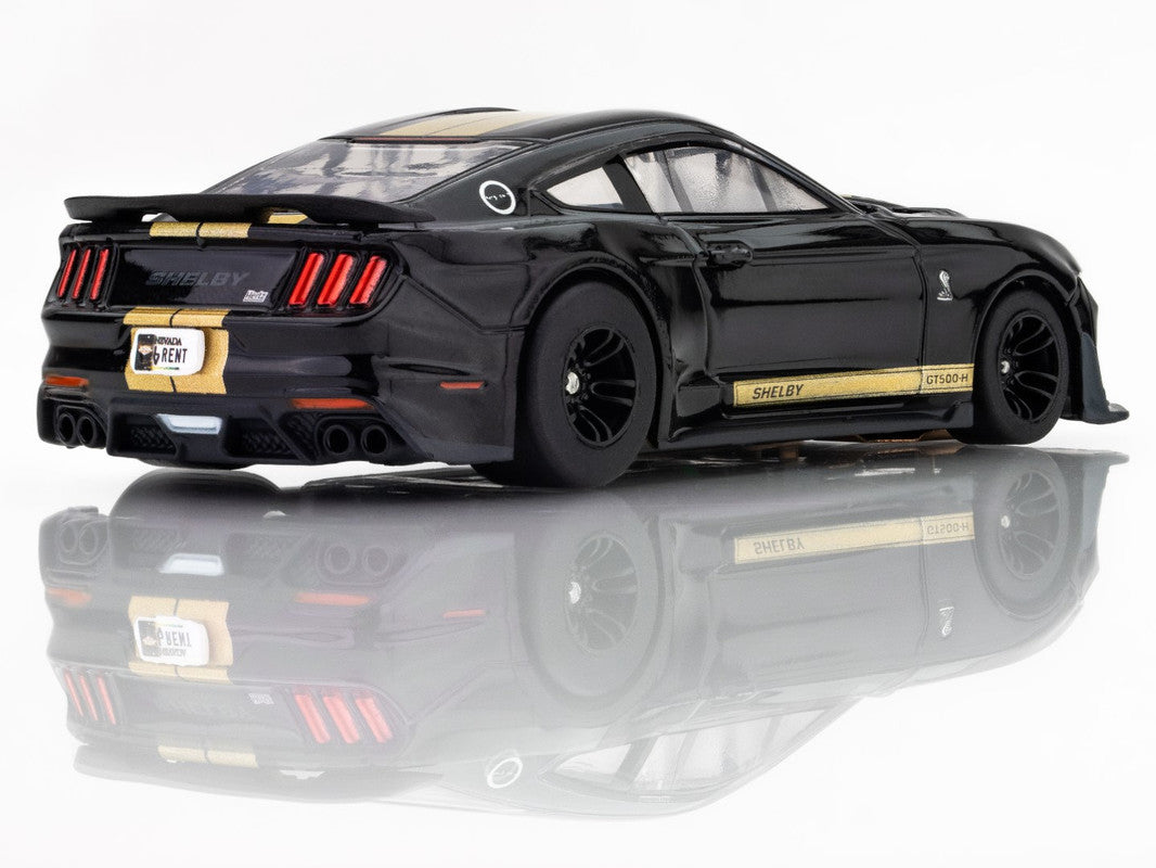 AFX 22082 HO Mega G + Black/Gold 2022 Shelby Mustang GT500H Slot Car
