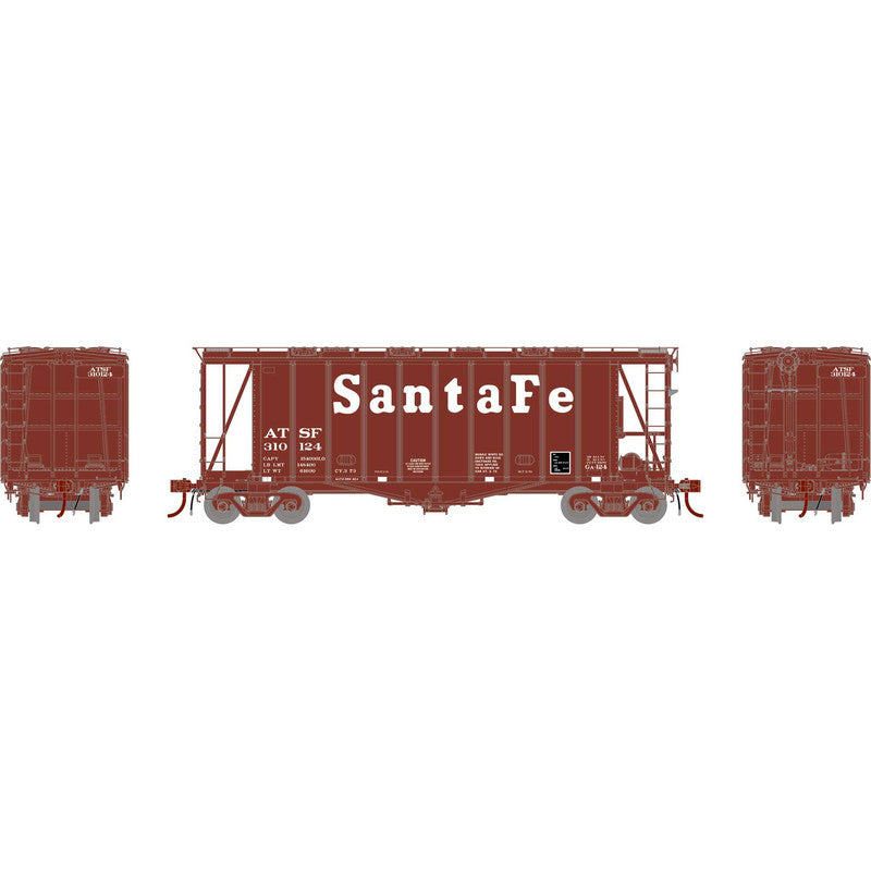 Athearn G87492 HO ATSF GATC 2600 Airslide Hopper #310124