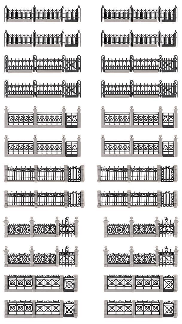 Faller 180417 HO Iron Pillar Set