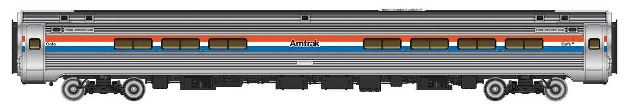 Walthers 920-11280 HO Amtrak Phase III 85' Amfleet I Club Dinette