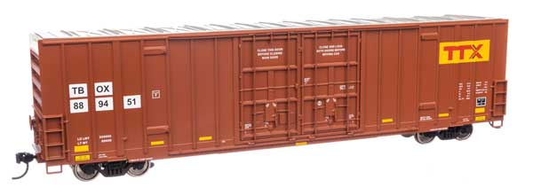 Walthers 910-3038 HO TTX TBOX 60' High Cube Plate F Ready to Run Boxcar #889451