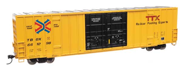 Walthers 910-3045 HO TTX 60' High Cube Plate F Ready to Run Boxcar #661298