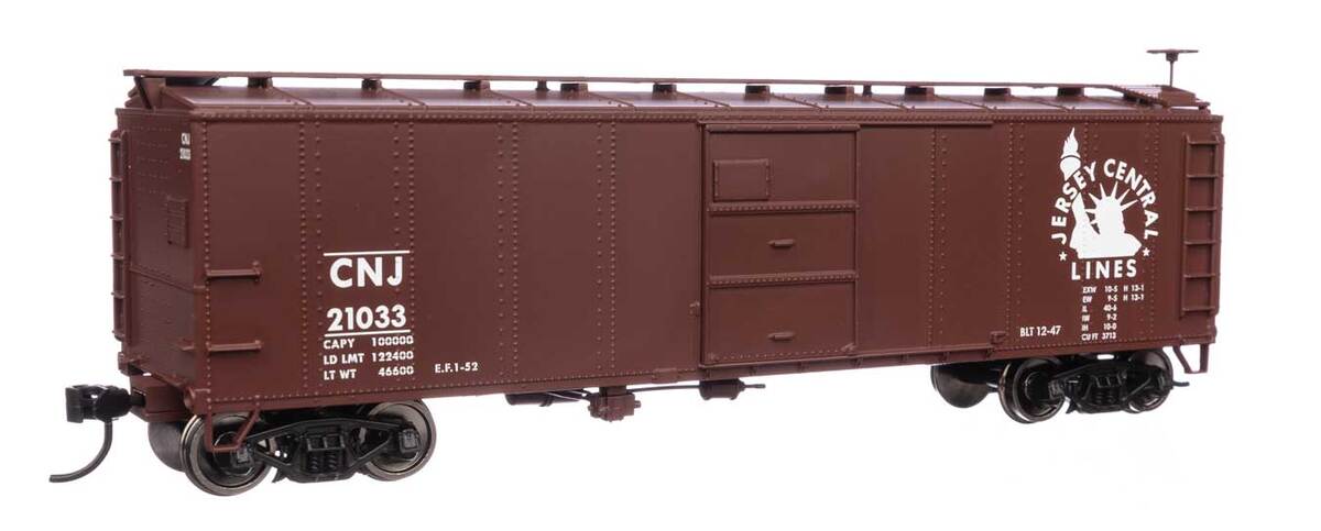 Walthers 910-40956 HO Central Railroad of New Jersey 40' Early X29 Boxcar #21033