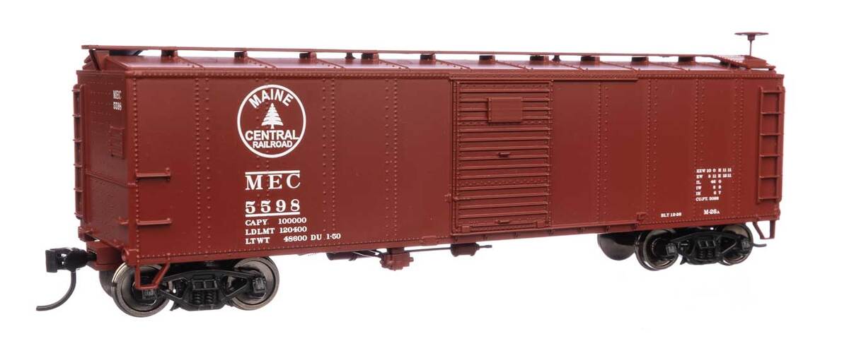 Walthers 910-40963 HO Maine Central 40' Early X29 Ready to Run Boxcar #5598
