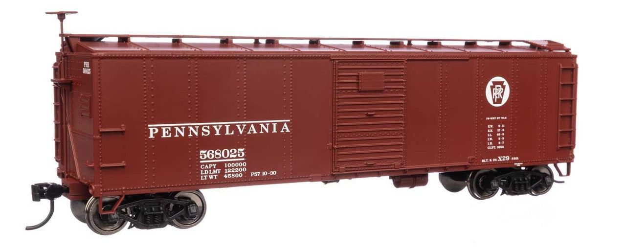 Walthers 910-40968 HO Pennsylvania 40' Early X29 Ready to Run Boxcar #568025
