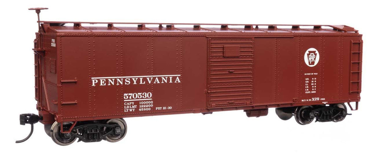 Walthers 910-40969 HO Pennsylvania 40' Early X29 Ready to Run Boxcar #570530