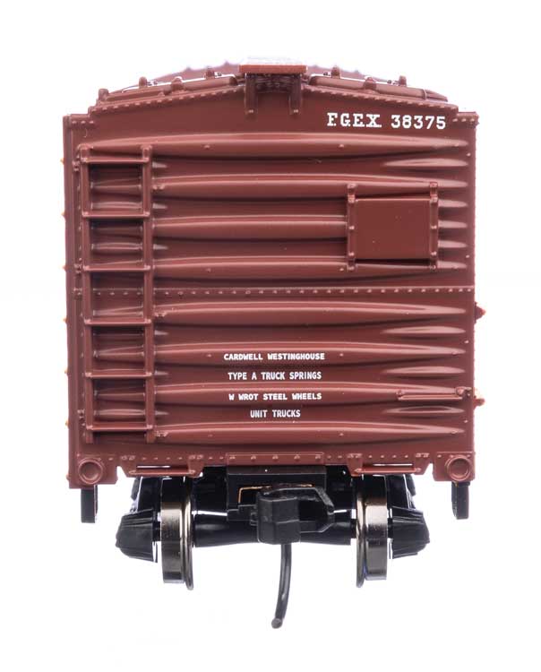 Walthers 910-41409 HO FGEX 40' Steel RTR Reefer with Dreadnaught Ends #38375