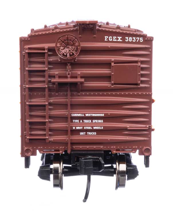 Walthers 910-41409 HO FGEX 40' Steel RTR Reefer with Dreadnaught Ends #38375