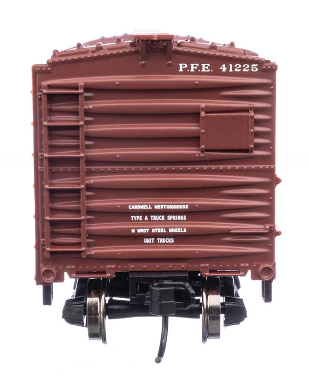 Walthers 910-41417 HO PFE/UP 40' Steel RTR Reefer with Dreadnaught Ends #41225