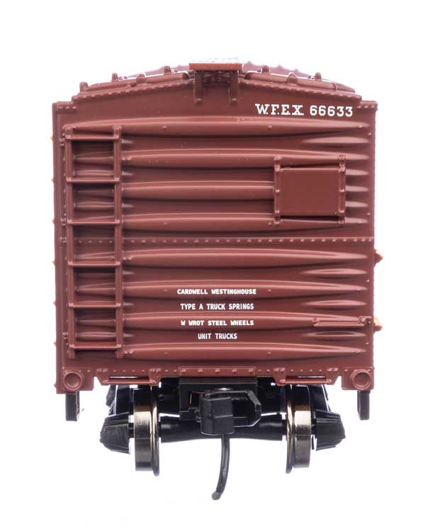 Walthers 910-41421 HO WFE 40' Steel RTR Reefer with Dreadnaught Ends #66633