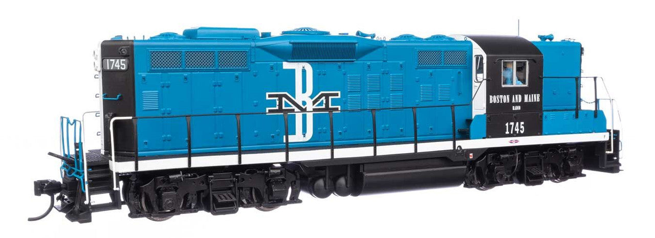 Walthers 920-42801 HO Boston & Maine EMD GP9 Diesel Locomotive Sound & DCC #1745
