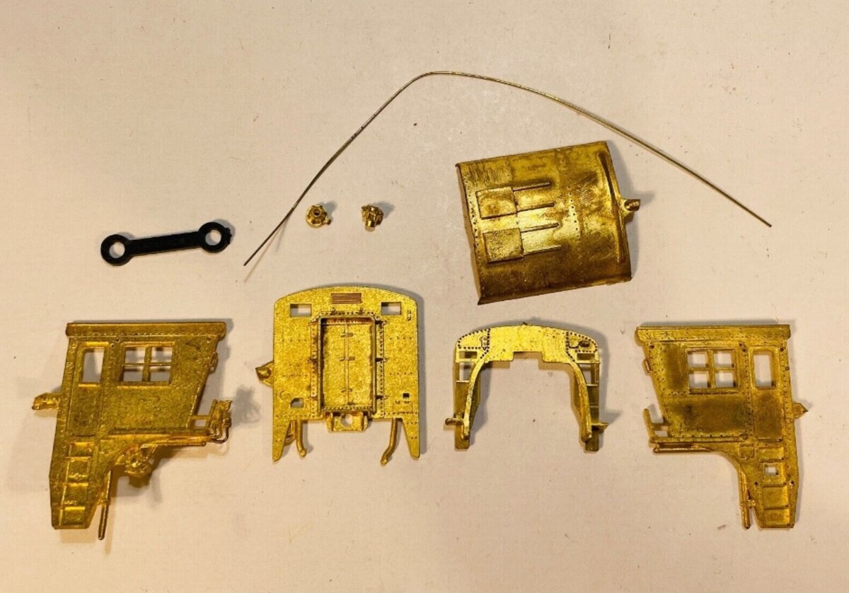 Kemtron X-260 HO 1960 Vestibule Cab Brass Kit