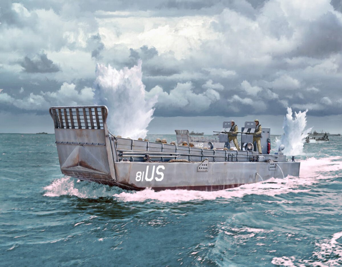 Italeri 6755 1:35 LCM-3 Landing Craft Plastic Model Kit