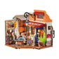 Robotime DG164 Rolife Corner Bookstore DIY Miniature House Kit
