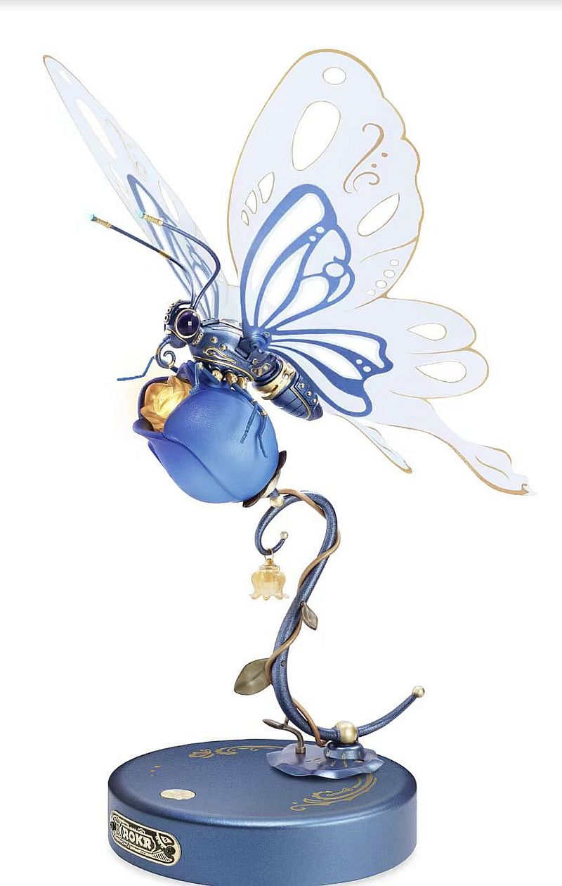 Robotime MI05B Butterfly DIY Mechanical 3D Puzzle