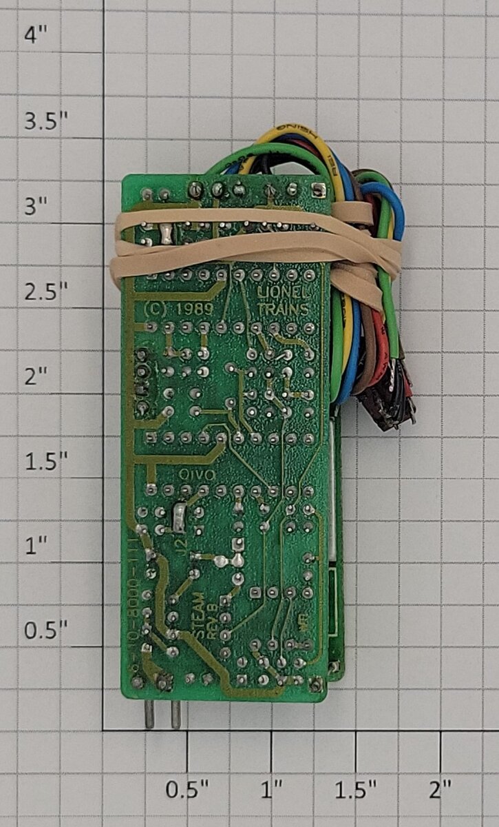 Lionel 18000-110 O Gauge Trigger PCB Circuit Board Rev. C
