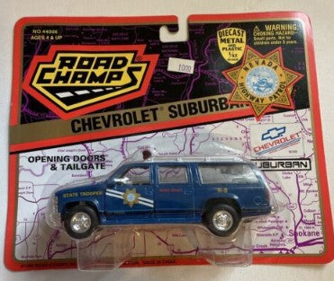 Road Champs 6440 1:43 Diecast Nevada Highway Patrol State Trooper K-9 Suburban